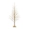 Melrose 5.5' Gold LED Lighted Artificial Christmas Twig Tree